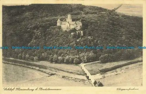 R638617 Schloss Marienburg geb. Nordstemmen. Fliegeraufnahme. A. Alves. Nr. 358