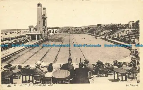 R637987 Le Touquet. Paris. Plage. La Piscine. C.A.P