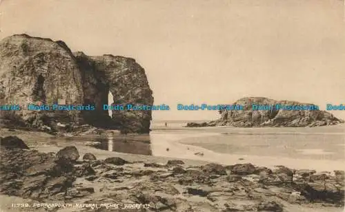 R639204 Perranporth. Natürliche Bögen. Richter. 11. 799. 1941