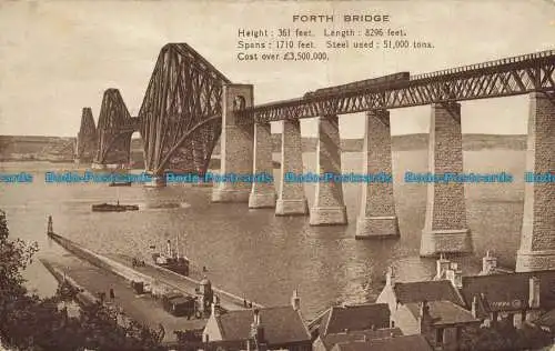 R639222 Forth Bridge. Valentinstag. Carboton Serie. Bild