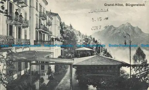 R639224 Burgenstock. Grand Hotel. W. Zimmermann Straessler