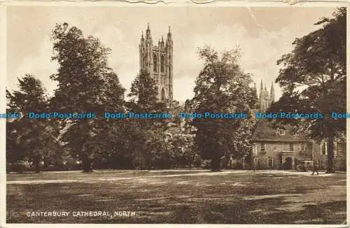 R640082 Kathedrale von Canterbury. Norden. Postkarte