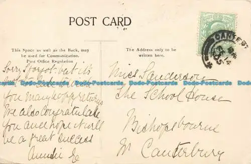 R638755 London. Kaiserliches Institut. Postkarte. 1905