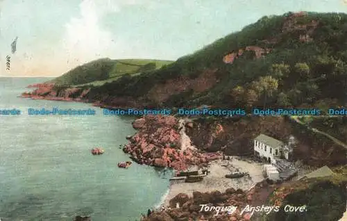 R640121 Torquay. Ansteys Cove. F. Frith. 1911