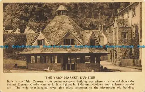 R638781 Dunster. Der Garnmarkt. F. Frith