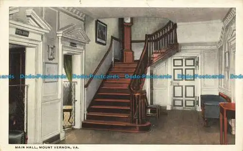 R640145 Va. Haupthalle. Mount Vernon. B. S. Reynolds