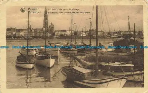 R640152 Anvers. La Rade. Vue Prise du Pilotage. Ern. Nels Thill