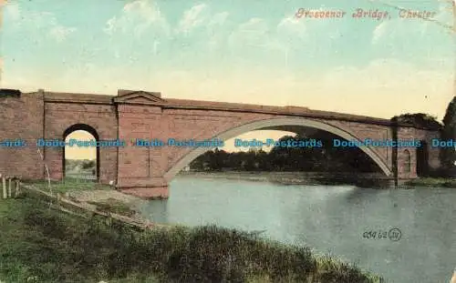 R638140 Chester. Grosvenor Bridge. Valentines Serie. 1907