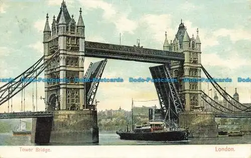 R639346 London. Tower Bridge. Postkarte