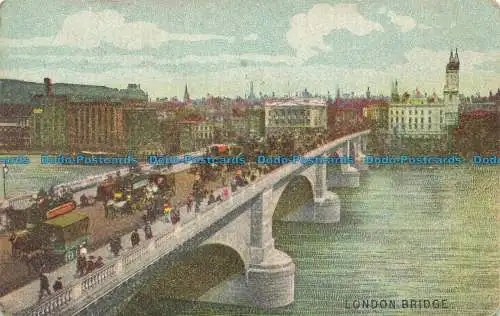 R639348 London Bridge. Postkarte