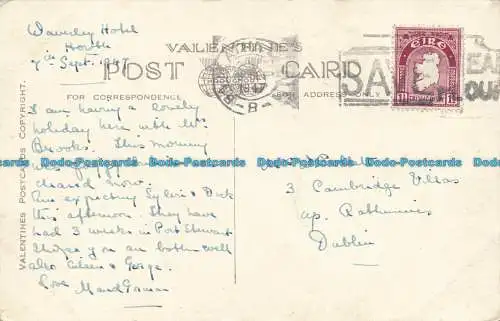 R639355 Co. Dublin. Der Kopf und Leuchtturm. Howth. Valentinstag. 1947