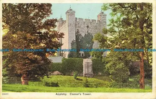 R639398 Appleby. Caesar Tower. Postkarte