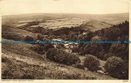 R639406 Dartmeet von Beggar Roost. Photochrom. 1947