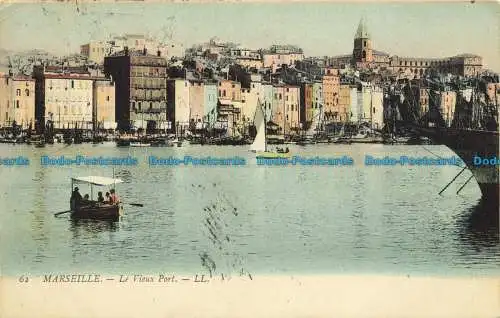 R638879 Marseille. Le Vieux Port. LL. 62