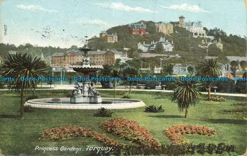 R639444 Torquay. Princess Gardens. F. Frith