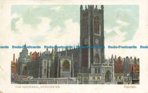 R639458 Manchester. Die Kathedrale. D. und D.G