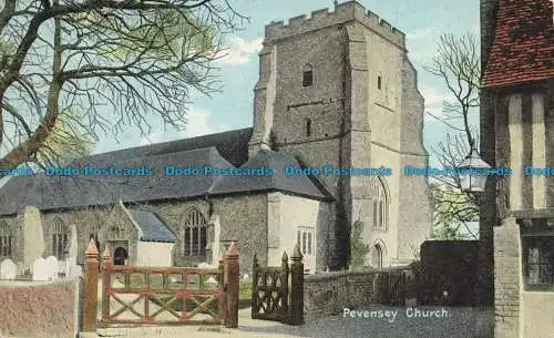 R639461 Pevensey Church. Christliche Romane. Diese schöne Serie von Fine Art Pos