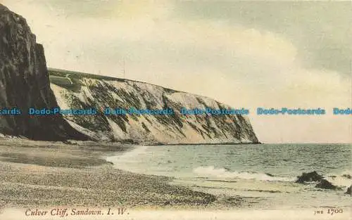 R640285 I.W. Culver Cliff. Sandown. J. Welch. 1905