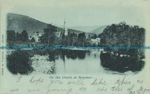 R638939 On the Clunie at Braemar. Valentinstag. 1903