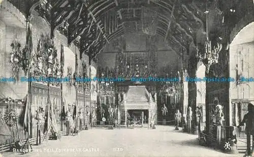 R639491 Edinburgh Castle. Festsaal. Francis Caird Inglis