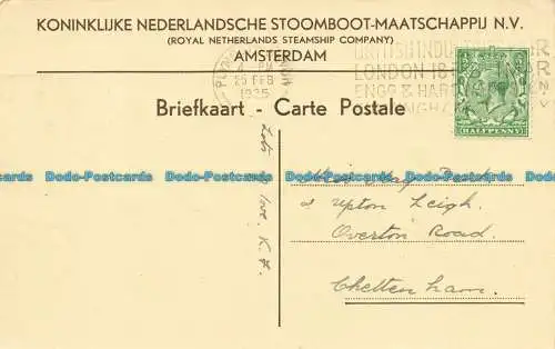 R639502 Amsterdam. Das alte Waagenhaus. Royal Netherlands Steamship Company. 1925