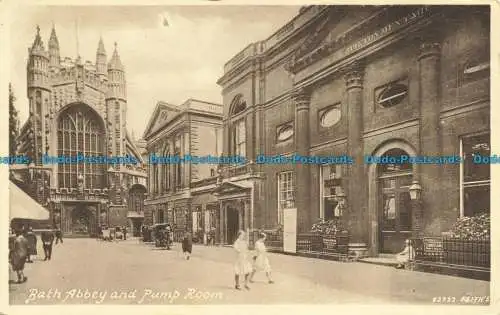 R640326 Bath Abbey and Pump Room. F. Frith