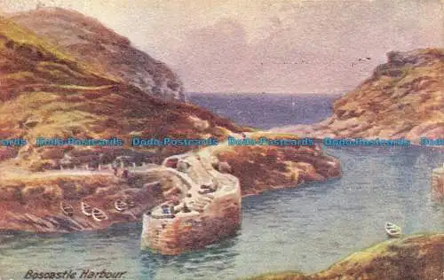 R640340 Boscastle Harbour. Davidson Bros. Marlborough Serie. Nr. 7020. 1909