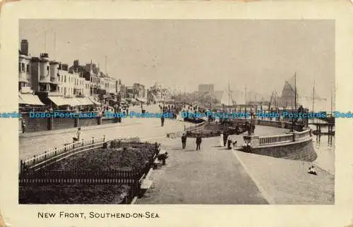 R639016 Southend On Sea. Front neu. 1913