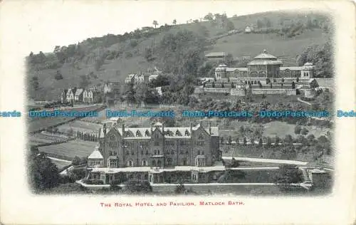 R640391 Matlock Badewanne. The Royal Hotel and Pavilion