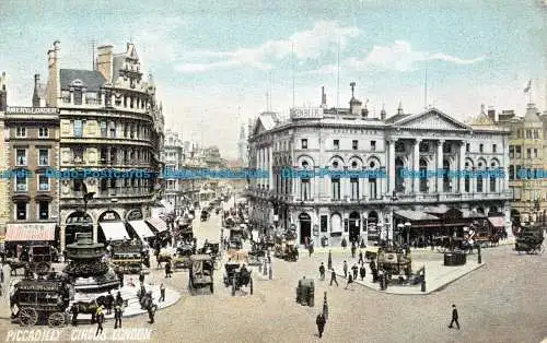 R156071 Piccadilly Circus London. P.P. und P