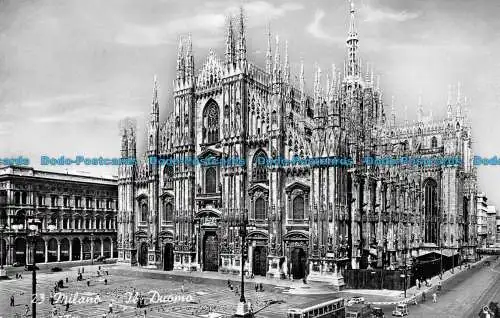 R156086 Milano. Il Duomo. Bromofoto. RP