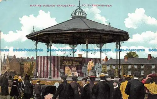 R156096 Marine Parade. Bandstand. Southend on Sea