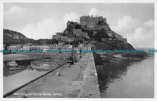 R156560 Mont Orgueil Castle Gorey. Jersey. RP