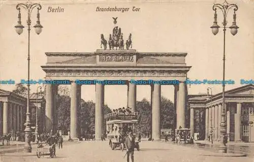 R156150 Berlin. Brandenburger Tor. Schnabel