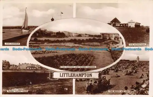 R156179 Littlehampton. Mehrfachansicht. Excel. RP. 1935