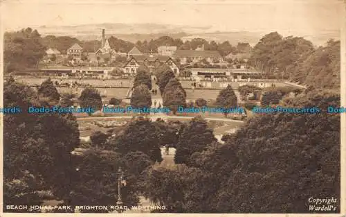 R156185 Beach House Park. Brighton Road. lohnenswert. Wardell. 1949