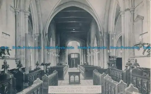 R156199 Marienkirche. Münster mit Blick nach Westen vom Chor