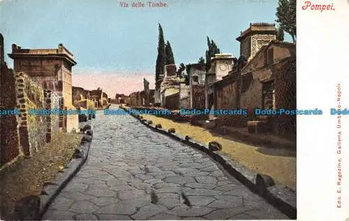 R156205 Pompei. Via delle Tombe. E. Ragozino