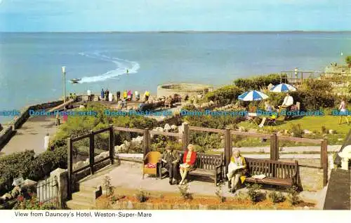 R156228 Blick vom Daunceys Hotel Weston Super Mare. Dennis