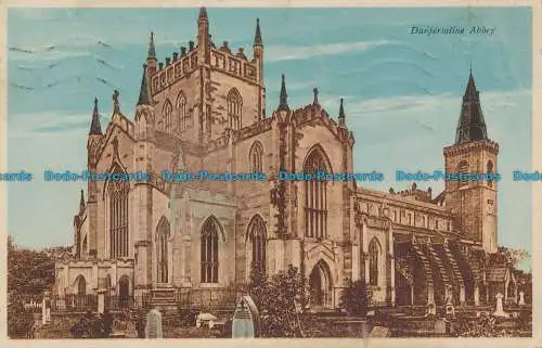 R156663 Dunfermline Abbey. 1925