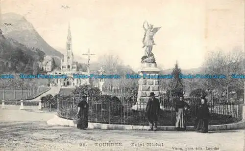 R156687 Lourdes. Saint Michel. Viron. Nr 29. 1907