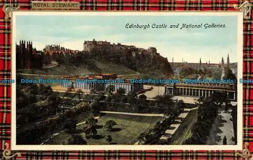 R156274 Edinburgh Castle and National Galleries. Philco