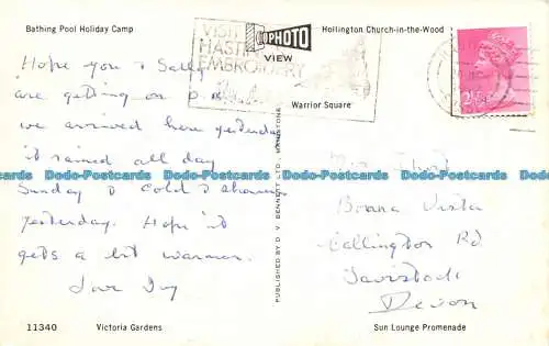 R157219 St. Leonards on Sea. Mehrfachansicht. D. V. Bennett. 1972