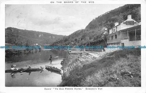 R157246 Davis. Ye Old Ferrie Hotel. Symonds Yat. 1906