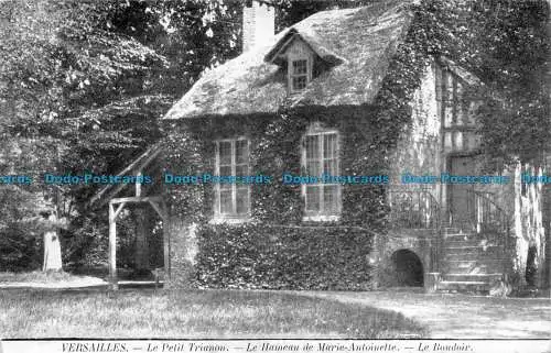 R157273 Versailles. Le Petit Trianon. Le Hameau de Marie Antoinette. Le Boudoir