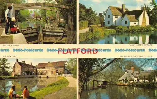 R156416 Flatford. Mehrfachansicht. F. W. Pawsey. 1981