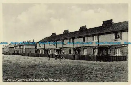 R660995 Lydd. Heiratsviertel. 3rd Battalion Royal Tank Corps