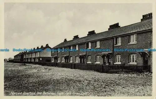 R660998 Lydd. Heiratsviertel. 3rd Battalion Royal Tank Corps