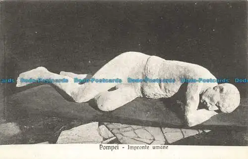 R661023 Pompeji. Impronte Umane. Trampetti und Migliaccio