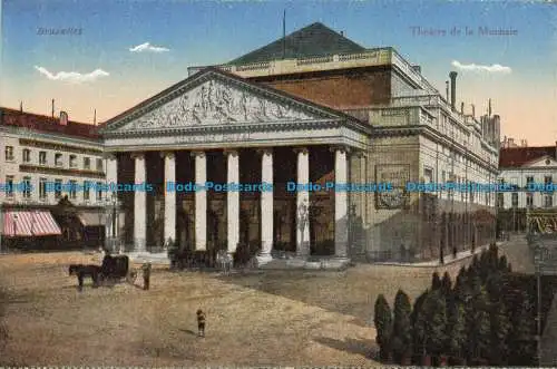 R661651 Bruxelles. Theatre de la Monnaie. N. Sch. Br. Ed